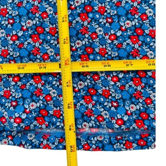 Tommy Hilfiger Multicolor Floral Print A-Line Skirt Women's Size 6 Flare - Picture 9 of 15